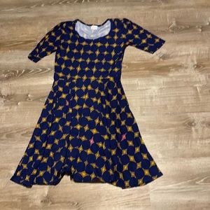 Women’s size large blue star dress